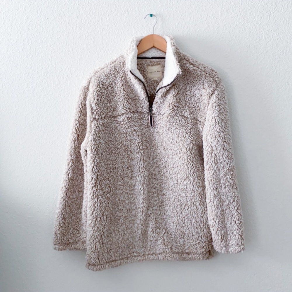 Copper Key Sherpa Pullover